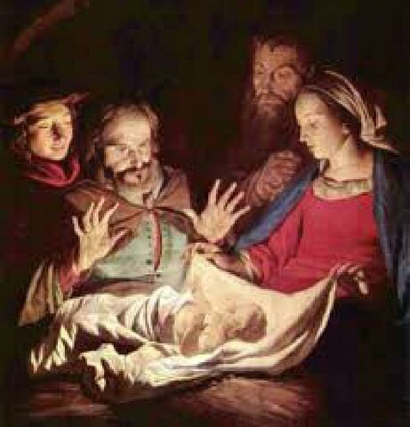Representación del nacimiento de Nuestro Señor