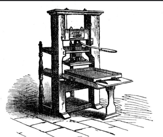 La imprenta (Gutenberg)