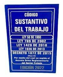 1950 Código sustantivo del trabajo en Colombia