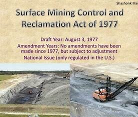 Surface Mining Control and Reclamation Act