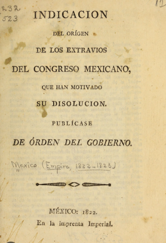 Disolución del Congreso Constituyente