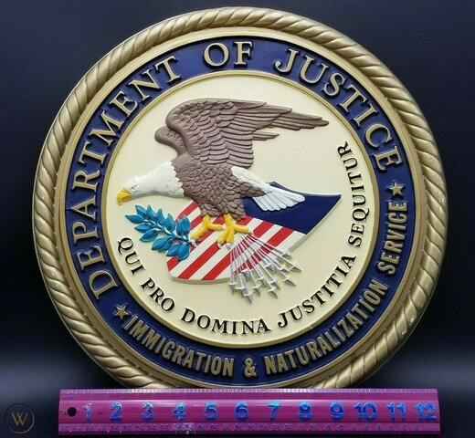 JUSTICE'S INMIGRATION AND NATURALIZATION SERVICE (INS)