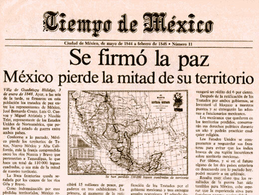 Firma del Tratado de Guadalupe Hidalgo