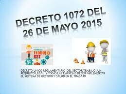 Aprobación del decreto único reglamentario del trabajo en Colombia