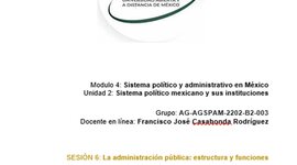 Timeline: La Ley Orgánica de la Administración Pública Federal