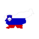 Flag map of slovenia.svg