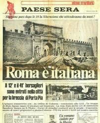 Breccia di Porta Pia e Unificazione.