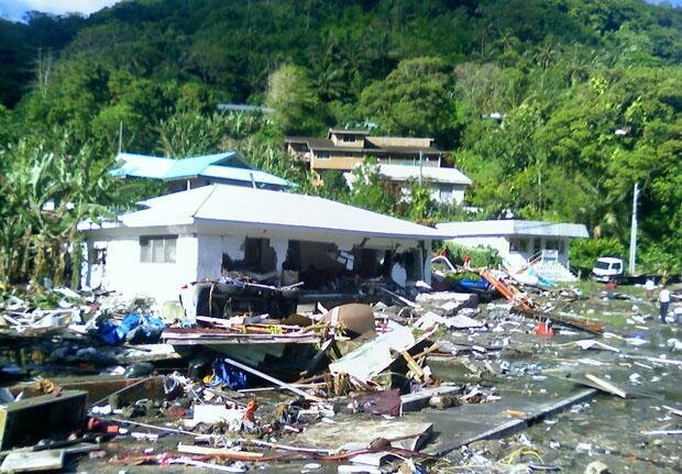 Samoa Earthquake (Samoan Islands)