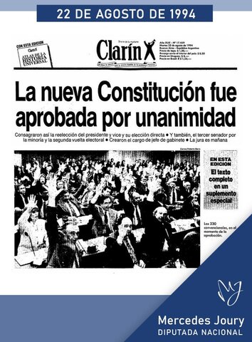 REFORMA CONSTITUCIONAL 1994