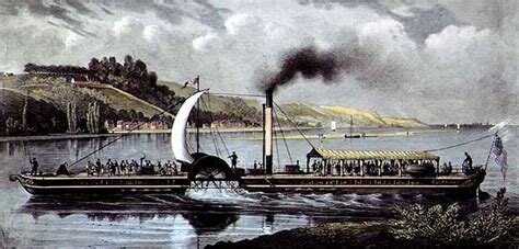 Barco de Vapor Comercial de Robert Fulton