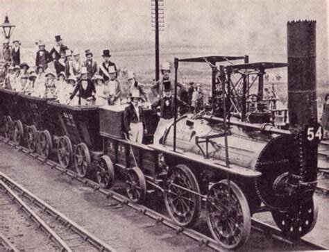 1º Línea de Ferrocarril de Pasajeros entre Manchester y Liverpool
