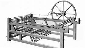 Creación de la Spinning Jenny por James Hargraves