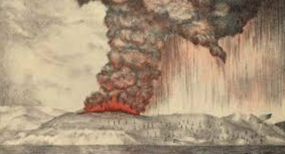 Krakatoa Eruption (Java, Sumatra)
