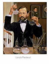 Descubrimiento de la Pasteurización por Louis Pasteur y su aplicación a la leche, vino y cerveza.