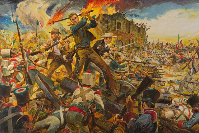 The Battle of the Alamo