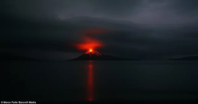 Krakatoa Eruption in Java/Sumatra