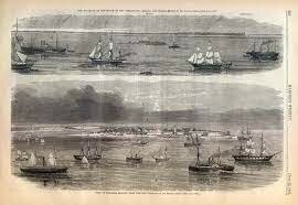 President Lincoln declares a blockade of Southern ports