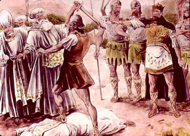 Saul Slays the Priests of Nob