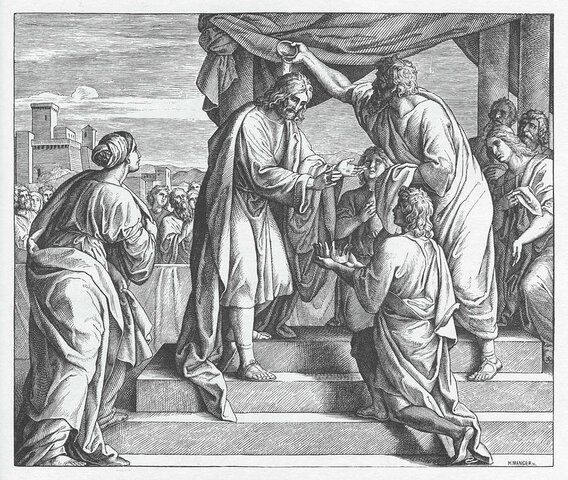 David Made King over Judah