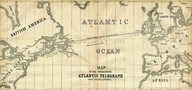 Cable telegráfico transatlántico