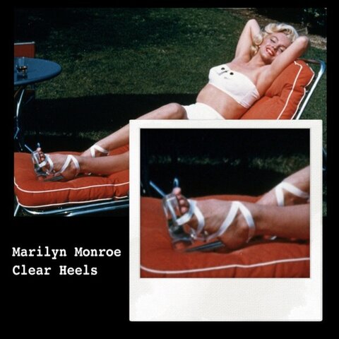 Zapatilla transparente