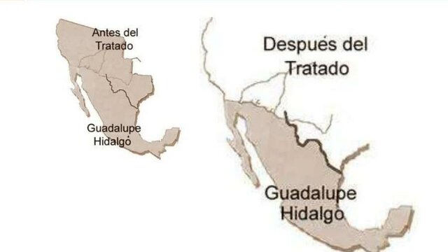 Tratado de Guadalupe Hidalgo(1848)