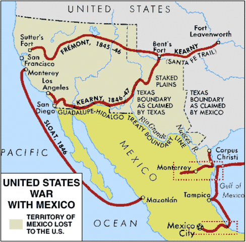 Aseguramiento de la ruta del ferrocarril(1853)
