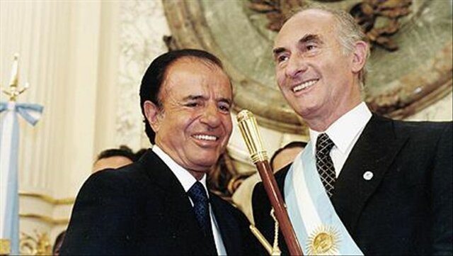 Fin de la Presidencia de Menem