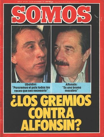 PRIMER PARO NACIONAL DE LA CGT