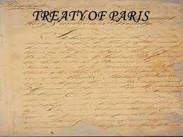 Treaty of paris.