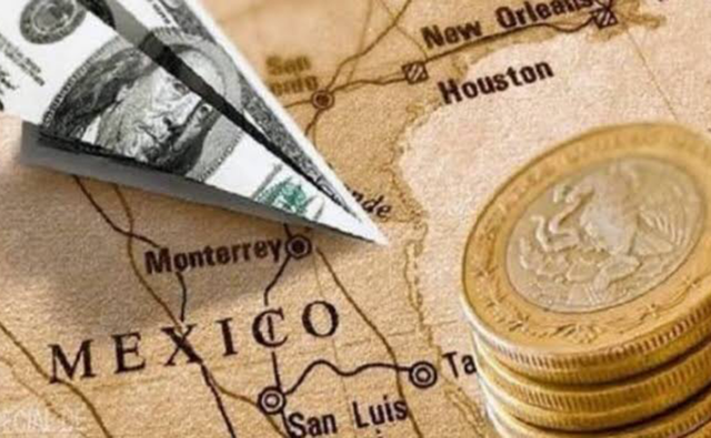 Evolución de las remesas incrementándose