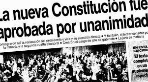 REFORMA CONSTITUCIONAL APROBADA