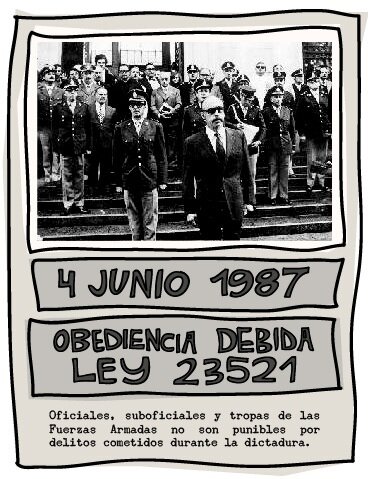 LEY 23521 - OBEDIENCIA DEBIDA