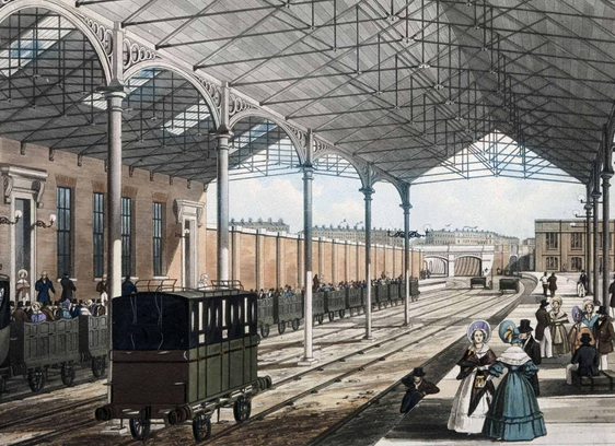 Primera línea para mercancías  y pasajeros en Gran Bretaña