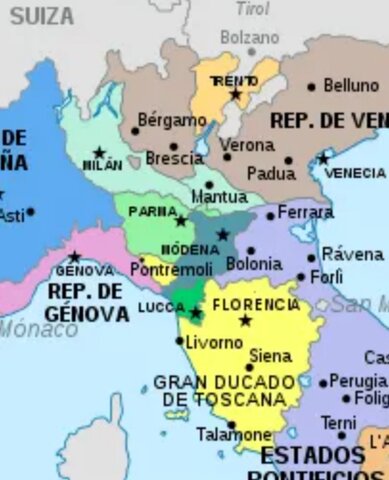 Unión de Lucca, Parma, Módena y Toscana