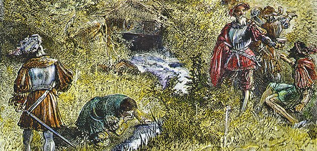 Ponce de Leon discovers Florida