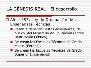 Ley sobre Enseñanzas Técnicas