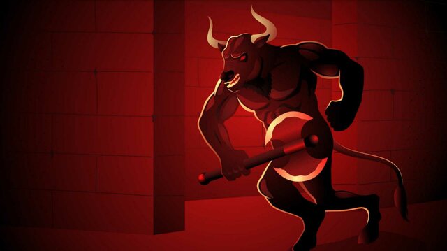 Mito del Minotauro (Civilización Micénica) 2000 y 1450 a.C