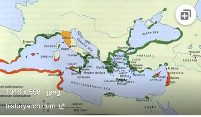 Colonizaciones Griegas