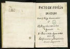 Tercer Pacto de Familia y derrota en la guerra de los Siete Años.