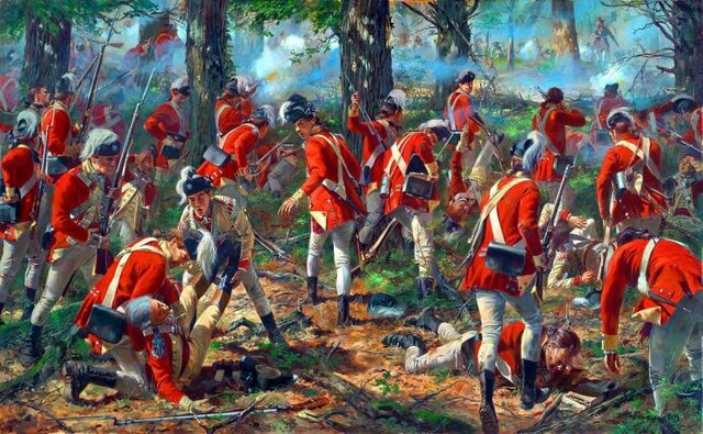 Défaite britannique à Saratoga