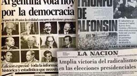 Timeline: presidencias en el retorno a la democracia