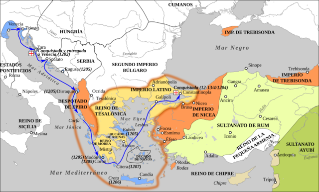 Fin de la Cuarta Cruzada
