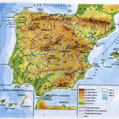 Timeline: GEOGRAFIA DELLA SPAGNA