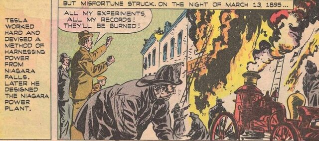 Se incendia su laboratorio/ Planta de Poder del Niagara