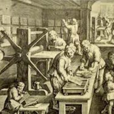 Timeline: LA  HISTORIA DE LA IMPRENTA