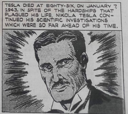 Fallecimiento de Tesla