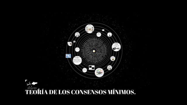 La teoría de los consensos mínimos