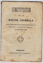 CONSTITUCIÓ DE 1869