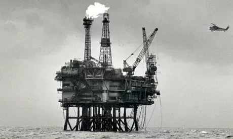 Hallazgo de petróleo en el Mar del Norte